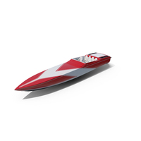 Speedboat Red PNG & PSD Images