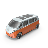Volkswagen Minivan ID Buzz Simplified PNG & PSD Images