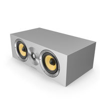 Bowers & Wilkins CM Centre Satin White PNG & PSD Images