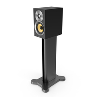 Bowers & Wilkins CM1 Gloss Black on FS CM 700 Black PNG & PSD Images