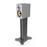 Bowers & Wilkins CM1 Satin White On FS CM 700 Silver PNG & PSD Images