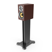 Bowers & Wilkins CM1 Wenge on FS CM 700 Black PNG & PSD Images