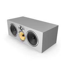 Bowers & Wilkins CM Centre 2 Satin White PNG & PSD Images