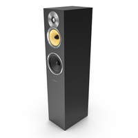 Bowers & Wilkins CM 7 Black Gloss PNG & PSD Images