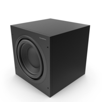 Bowers & Wilkins ASW 610 XP Black PNG & PSD Images