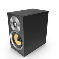 Bowers & Wilkins CM 1 Black Gloss PNG & PSD Images