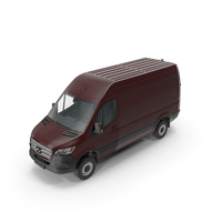 Mercedes Sprinter 4x4 US Spec Red PNG & PSD Images