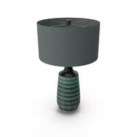 Table Lamp Green PNG & PSD Images