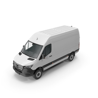 Mercedes Sprinter 4x4 EU White PNG & PSD Images