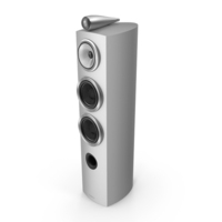 Bowers & Wilkins 804 D3 Satin White PNG & PSD Images