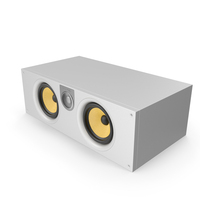 Bowers & Wilkins HTM 62 S2 White PNG & PSD Images