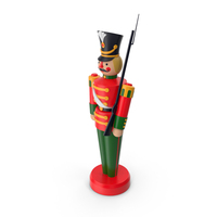 Tin Soldier Wth Flintlock Musket PNG & PSD Images