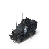 Armored Police Rescue Vehicle With Driver And Shooter PNG & PSD Images