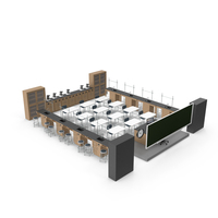 Furniture For The School Laboratory PNG & PSD Images
