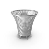 Colander Long Body Silver PNG & PSD Images