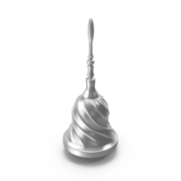 Hand Bell Silver PNG & PSD Images
