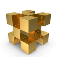 Cubes Abstract Geometry PNG & PSD Images