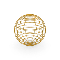 Sphere Shape Wire Frame PNG & PSD Images