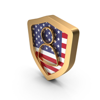 United States Flat Secure Shield Dual Different PNG & PSD Images