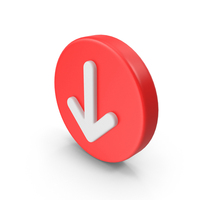 Arrow Down Icon PNG & PSD Images