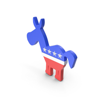 Democratic Party Toon USA PNG & PSD Images