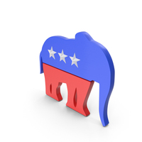 Republican Party Symbol No White Line USA PNG & PSD Images