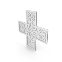 Celtic Cross Grey PNG & PSD Images