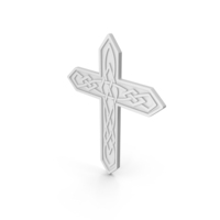 Celtic Cross Grey PNG & PSD Images