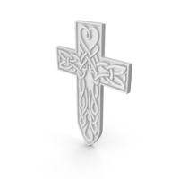 Celtic Cross Gray PNG & PSD Images