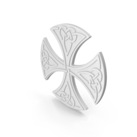 Celtic Cross Grey PNG & PSD Images
