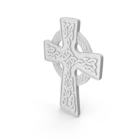 Celtic Cross Gray PNG & PSD Images
