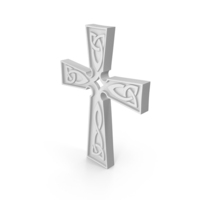 Celtic Cross Grey PNG & PSD Images