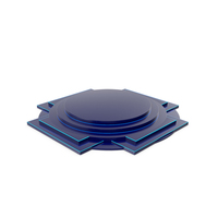 Blue Podium Blue Light. PNG & PSD Images