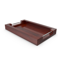 Wooden Serving Tray PNG & PSD Images