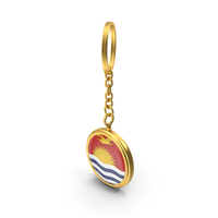 Keychain Flag Kiribati PNG & PSD Images