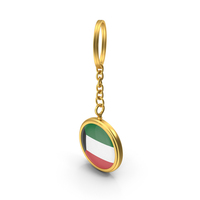 Keychain Flag Kuwait PNG & PSD Images