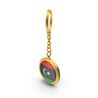 Keychain Flag Libya PNG & PSD Images