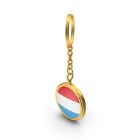 Keychain Flag Luxembourg PNG & PSD Images