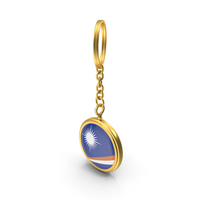 Keychain Flag Marshall Islands PNG & PSD Images
