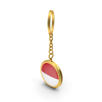 Keychain Flag Monaco PNG & PSD Images