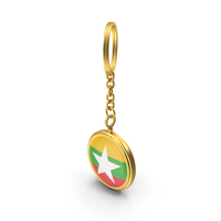 Keychain Flag Myanmar PNG & PSD Images