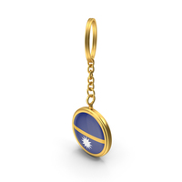 Keychain Flag Nauru PNG & PSD Images