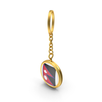 Keychain Flag Nepal PNG & PSD Images