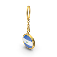 Keychain Flag Nicaragua PNG & PSD Images