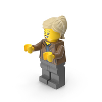 Lego Mini Figure Female Arms Middle PNG & PSD Images