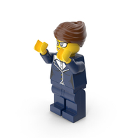 Lego Minifigure Female Arms Up PNG & PSD Images