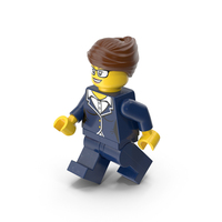 Lego Minifigure Female Walking PNG & PSD Images