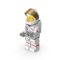 Lego Female Astronaut Arm Middle PNG & PSD Images