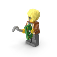 Lego Minifigure Female Crook Arm Middle PNG & PSD Images