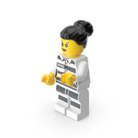 Lego Minifigure Female Prisoner Arm Middle PNG & PSD Images